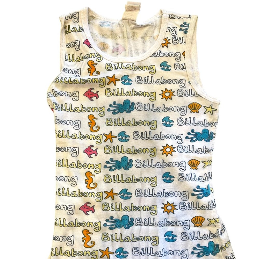 Billabong Vintage Tank Top - Kids - Sea Creatures - Large